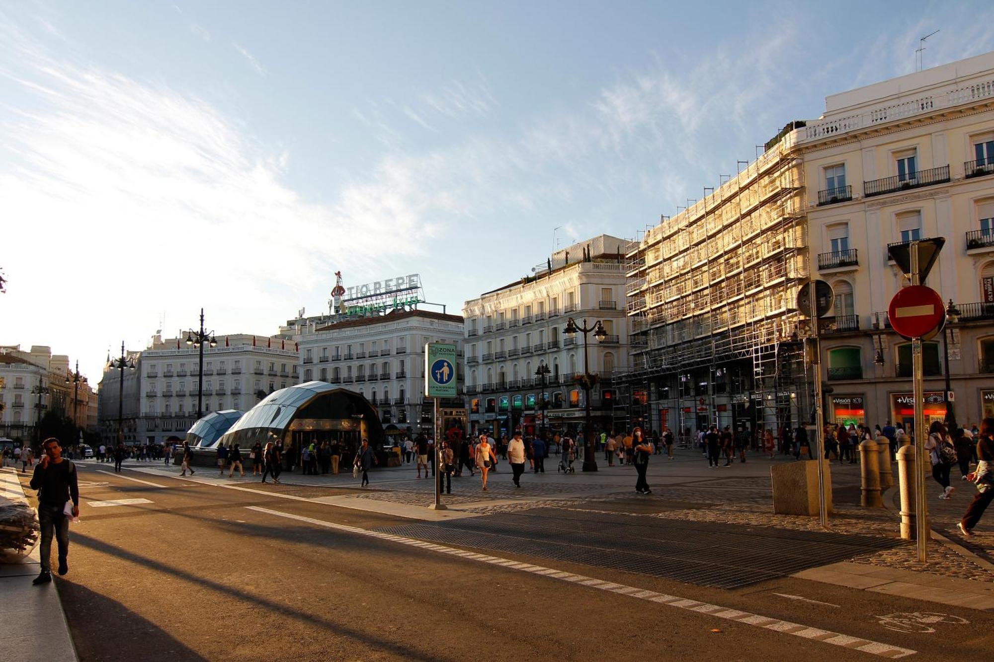 Estudio Centro Madrid Santa Ana Puerta Del Sol Esterno foto